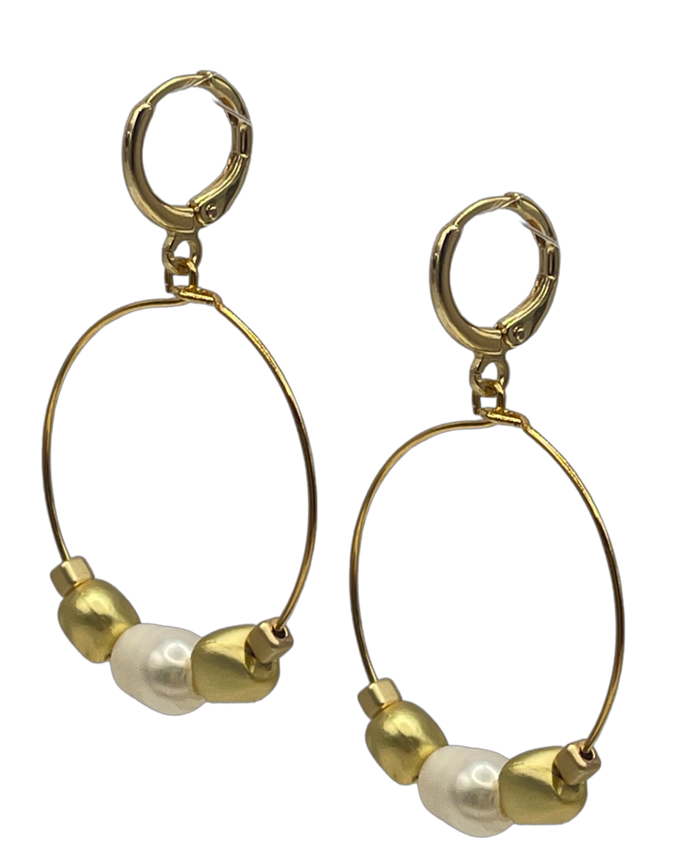 Midas Touch - Gold Hoops