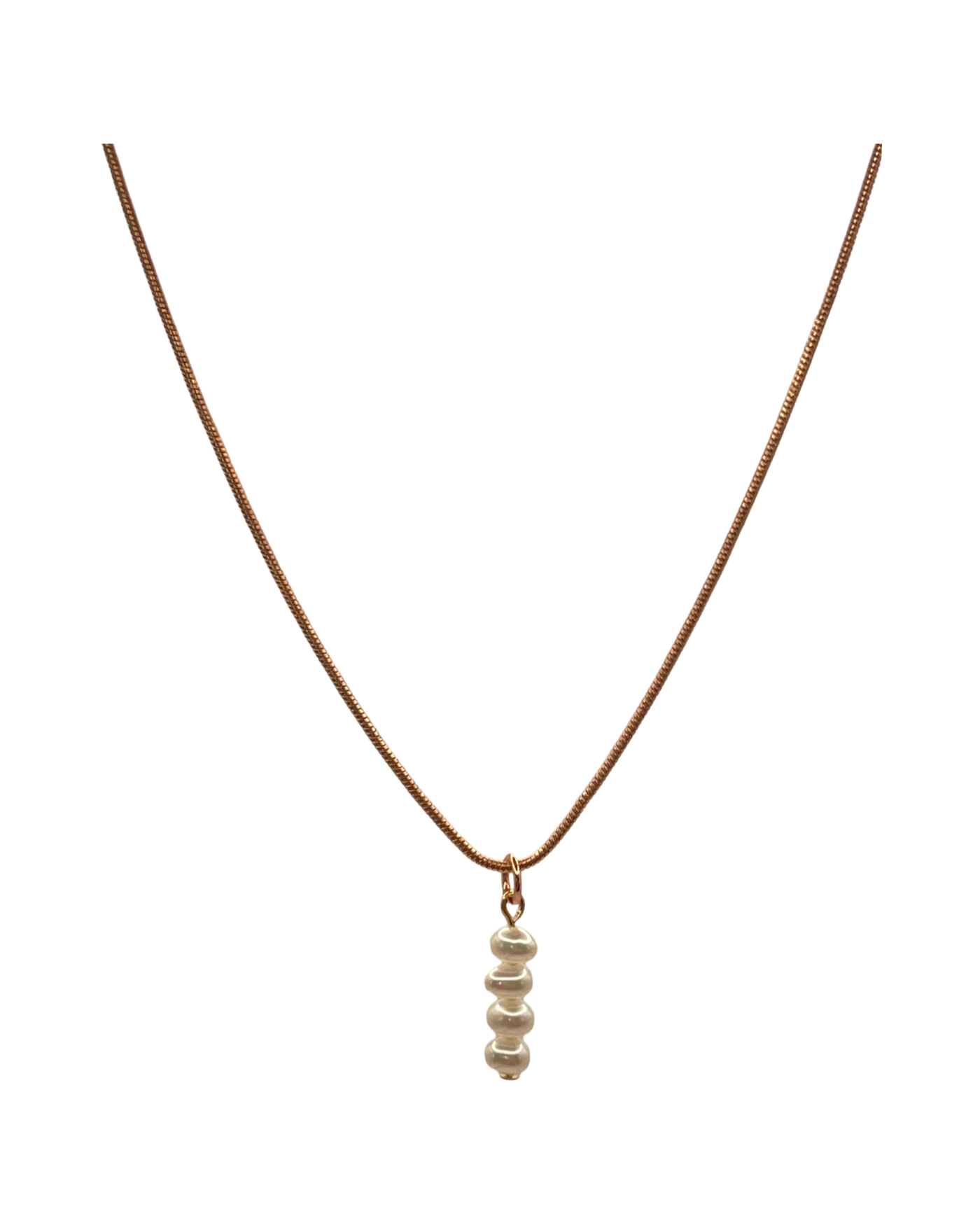 Pearla - Rose Gold Necklace