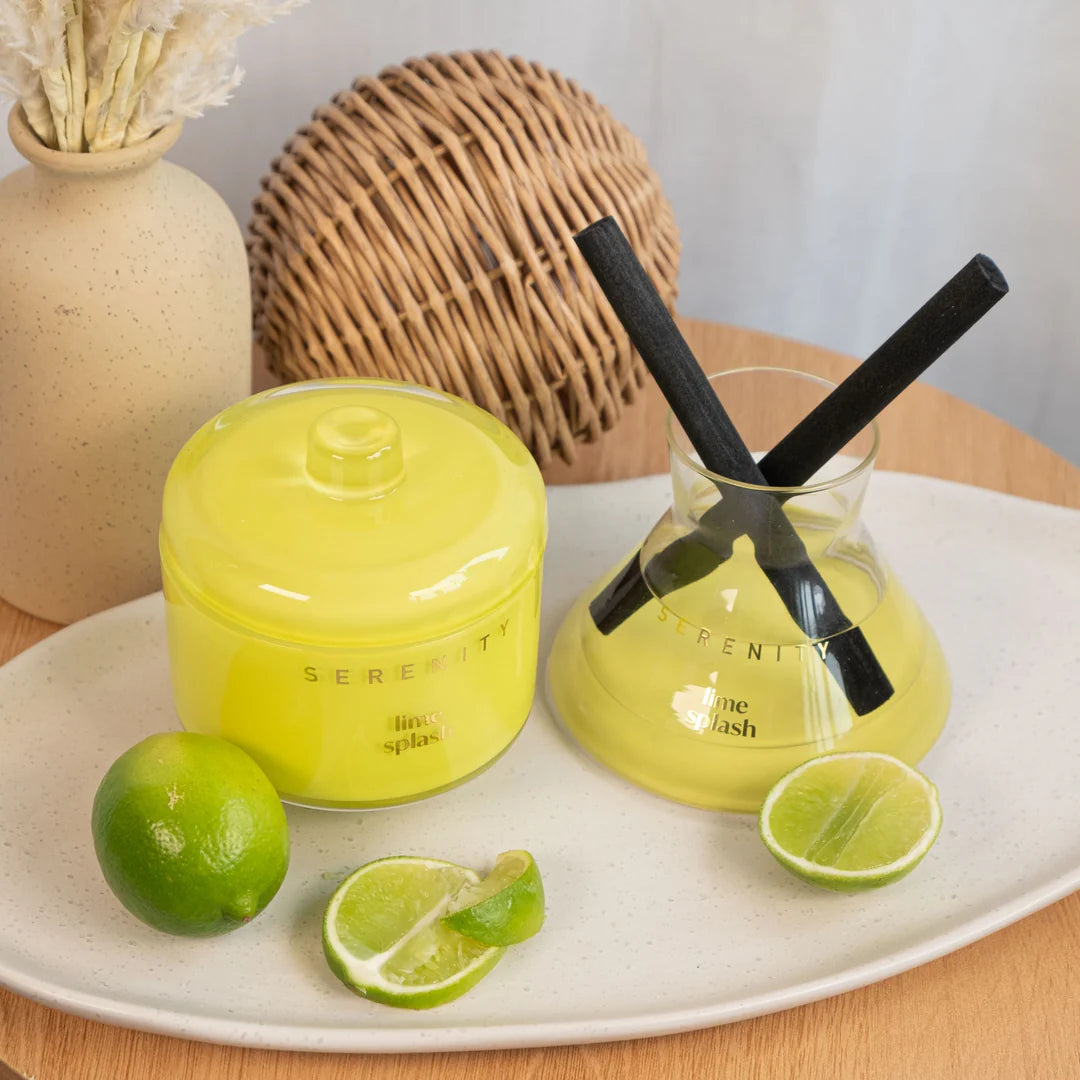 Lime Splash 230g Candle