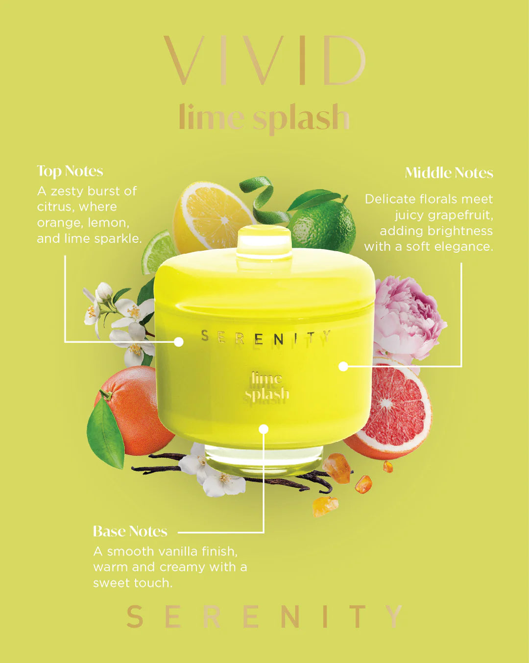 Lime Splash 230g Candle